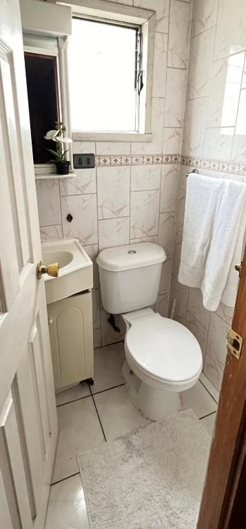 Baño de la cabaña